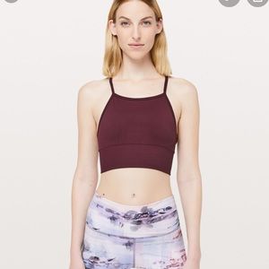 Lululemon Ebb to Street Bra (long line)